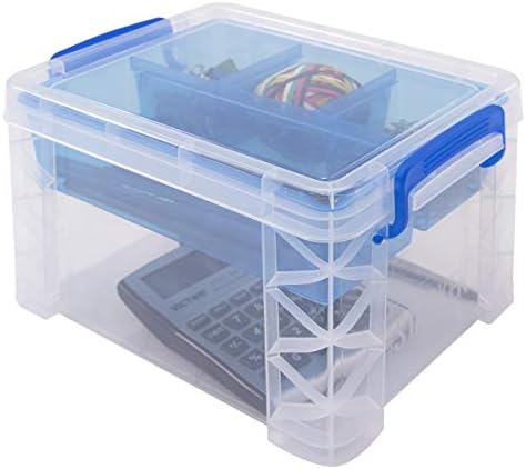 AVT37375 - Advantus Super Stacker Divided Storage Box