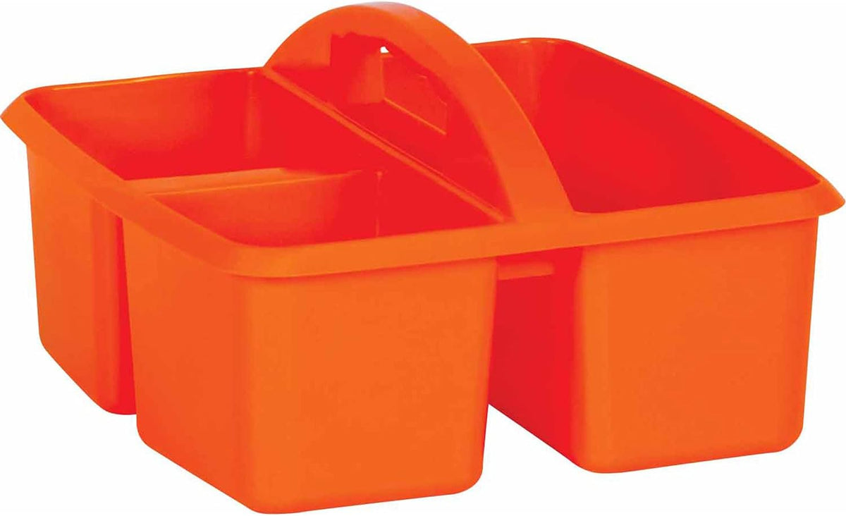 Teacher Created Resources Orange Plastic Storage Caddy