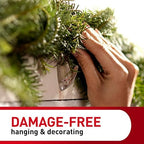Command Medium Clear Clear Hooks, 50 Hooks, 50 Strips | Damage-Free Hanging Wall Hooks with Adhesive Strips, Wall Hooks for Hanging Decor, Holds up to 2 lb