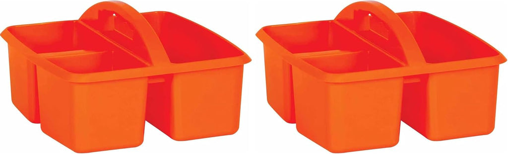 Teacher Created Resources Orange Plastic Storage Caddy