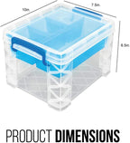 AVT37375 - Advantus Super Stacker Divided Storage Box