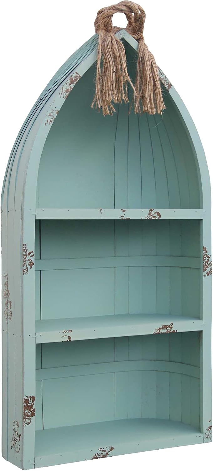 Cheung's Large Canoe Shelf with Rope