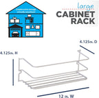 GRAYLINE 40501, Large Cabinet Rack, White