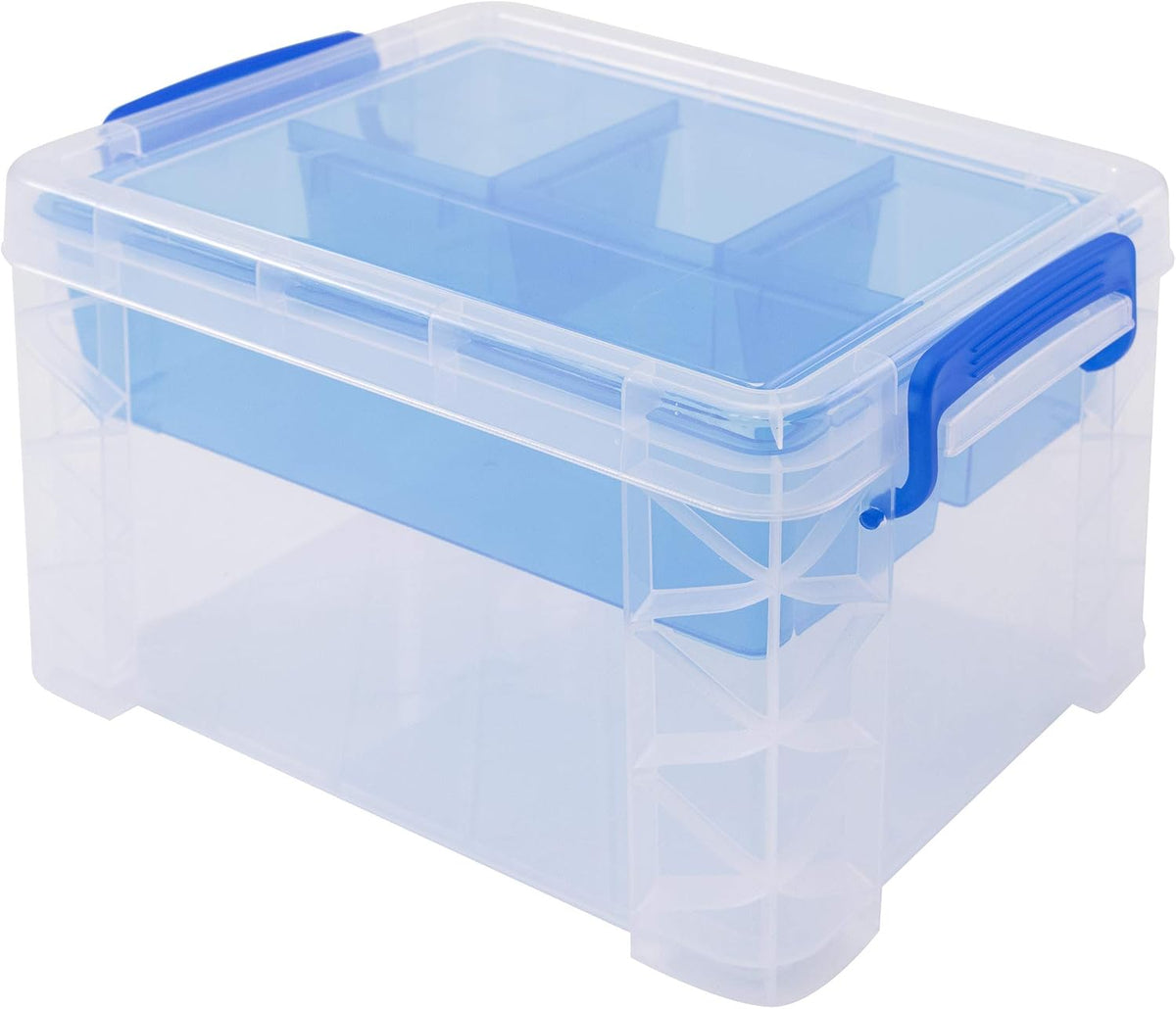 AVT37375 - Advantus Super Stacker Divided Storage Box
