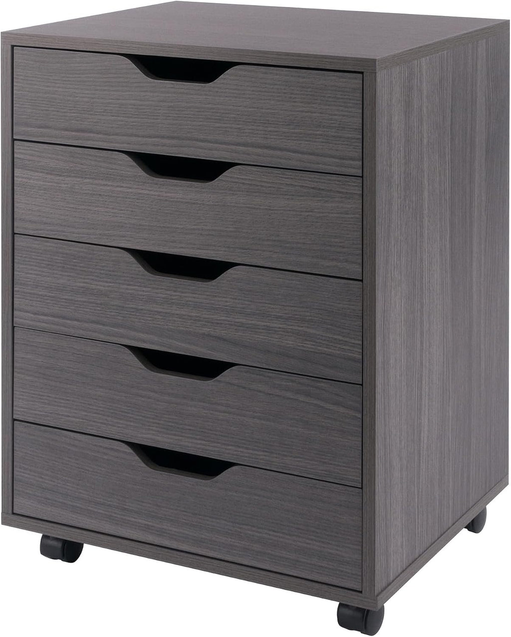 Winsome 10519 Halifax 5-Drawer Composite Wood Cabinet, White