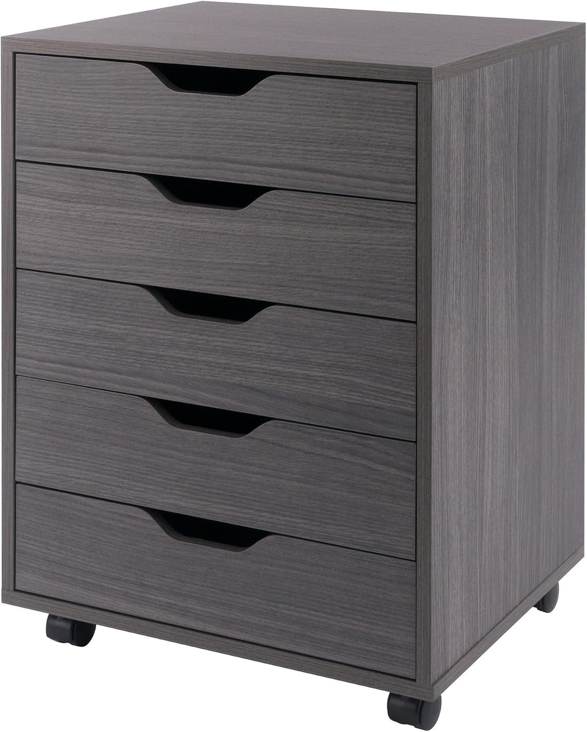 Winsome 10519 Halifax 5-Drawer Composite Wood Cabinet, White