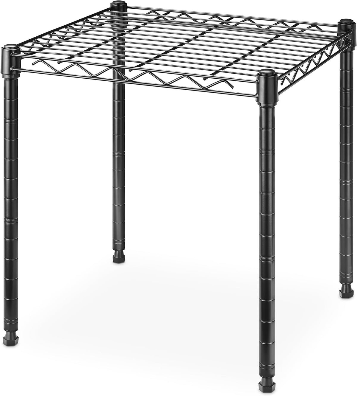 Whitmor 3 Tier Shelving Unit, Metal Storage Shelves, 400 lbs Capacity per Shelf, 1200 lbs Total, Easy Assembly Home Organizer for Pantry, Kitchen, Garage, Plant, 36"L x 14"W x 36"H, Chrome