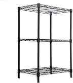 Whitmor 3 Tier Shelving Unit, Metal Storage Shelves, 400 lbs Capacity per Shelf, 1200 lbs Total, Easy Assembly Home Organizer for Pantry, Kitchen, Garage, Plant, 36"L x 14"W x 36"H, Chrome